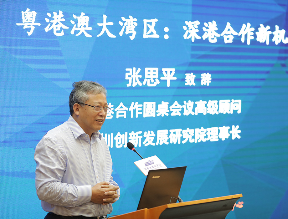 中國經(jīng)濟(jì)體制改革基金會張思平:在粵港澳大灣區(qū)再造幾個香港